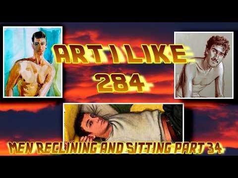 Art I like 284 Men Reclining and Sitting part 34