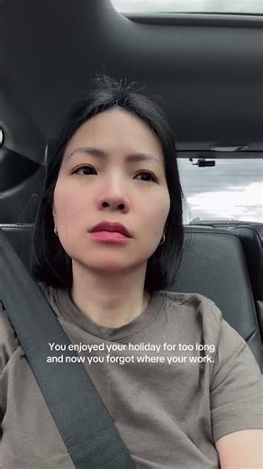 You enjoyed your holiday a little too much… now work feels like a place you visited in a past life…