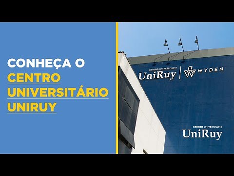 Conheça o Centro Universitário UniRuy.