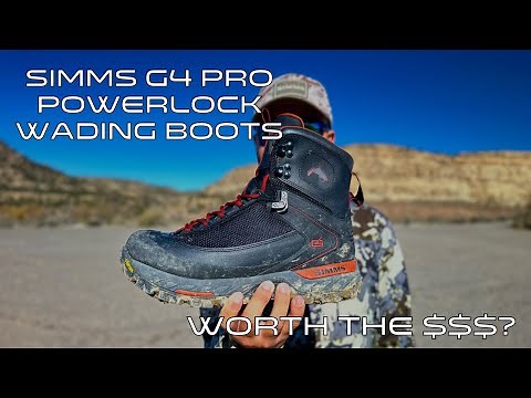 The BEST fly fishing boot? Simms G4 Wading Boot// Gear Review