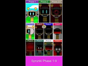 Incredibox Sprunki All PHASES From 1 - 9 #sprunki #incredibox #sprunkimod | Live-12