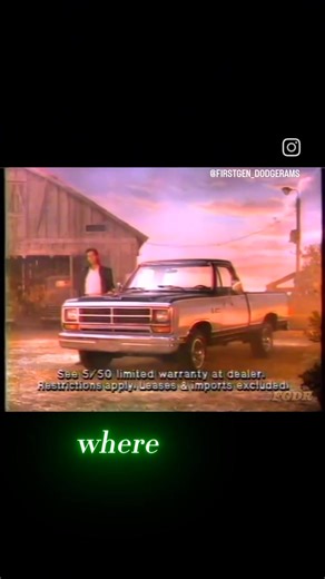 Dodge truck commercial | Mopar Style The Visual Art