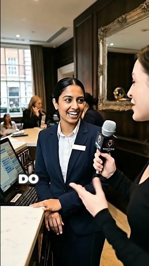 What’s it like being a hotel receptionist in the UK? 🏨🇬🇧