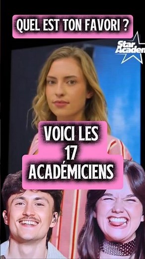Découvre les 17 nouveaux académiciens de la Star Academy 2025 ! 🌟