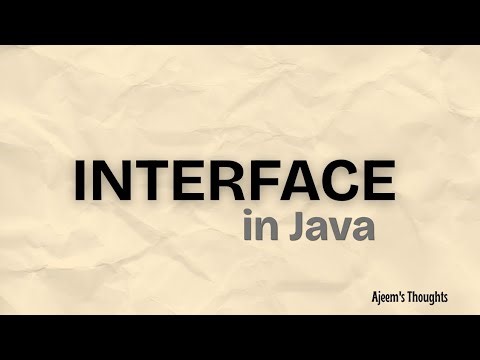 What is Interface? How to use Interface? Need for Interfaces...