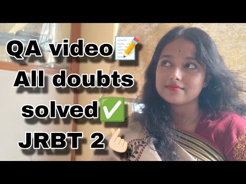 JRBT 2 Exam Preparation | Complete Q&A: Salary, Strategy, Books, Syllabus, Pattern👀✅ #jrbt
