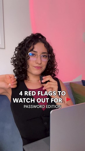 Identifying Password Security Red Flags