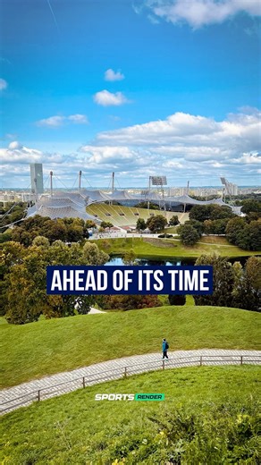 This Stadium Was DECADES Ahead of Its Time 🏟️ #football #stadium #architecture #engineering