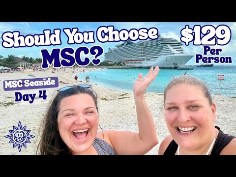 Our First MSC Cruise | Cheapest Cruise W/ Total Cost Breakdown, Tips & Honest Review Of MSC Seaside