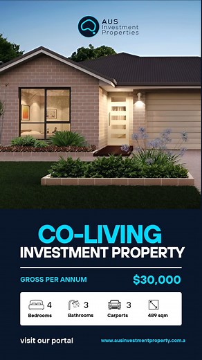 Enjoy the Freedom to Search, Research & Secure Your Perfect Investment Property! 🏡 Search hundreds of off-market Co-living Investment Properties Online! 🏡 View all our Co-Living properties here: https://tinyurl.com/3fdfuxxw 🏡 View this Co-Living property here: https://tinyurl.com/3u4h9nrv Australia's #1 Investment Property Portal! 🇦🇺 www.ausinvestmentproperties.com.au #AUS #AusInvestmentProperties #CoLiving #RentalGuarantee #RealEstateAustralia #InvestmentPropertyAustralia #InvestmentProper