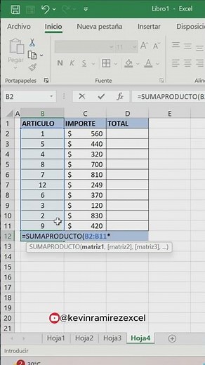 Multiplica un Rango de Datos en Excel en Segundos ✖️