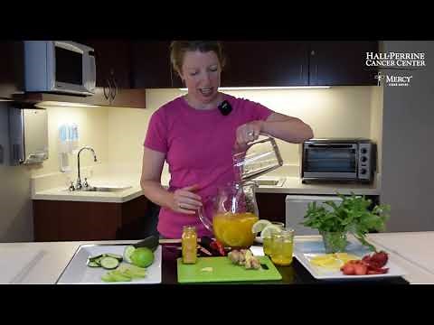 Lemon, Ginger & Turmeric Infused-Water