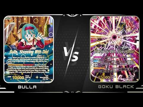 Bulla vs Goku Black : Dragon Ball Super Masters Set 29 Locals