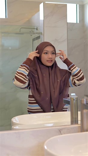 Tutorial Hijab Aleya dengan Noor Scarf
