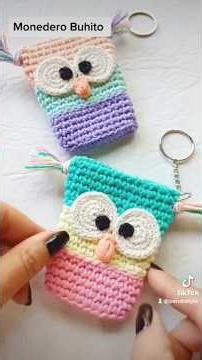 OWL Purse 🦉 #foryou #crochet #keychains