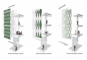 UNC Charlotte’s Integrated Design Research Lab imagines an algae-glass curtainwall - Facades , Premier Conference on High-Performance Building Enclosures.