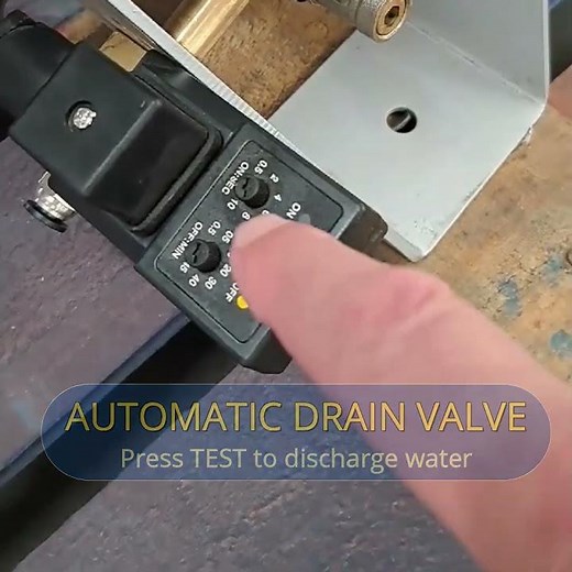 Need to Test Your Automatic Drain Valve? 🛠 - Air Compressor Testing