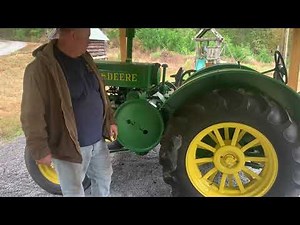 Starting a 1935 John Deere D