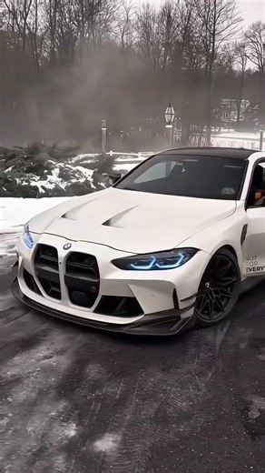 BMW M4 CSL Frozen Beast in Snow 🔥