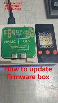 How to update firmware box F64