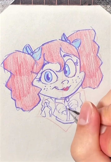 How to Draw Poppy from Poppy Playtime