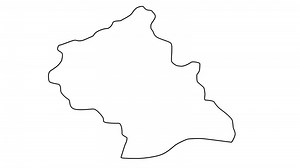 Download outline sketch map of Bitola in North Macedonia for free