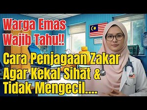 Lelaki 60+ Wajib Tahu Cara Merawat Zakar Supaya Tidak Mudah Lemah & Mengecil