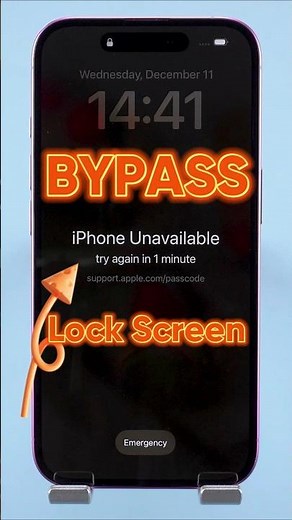 🔓 2 Quick Ways to Fix iPhone Unavailable | BYPASS iPhone Lock Screen #shorts