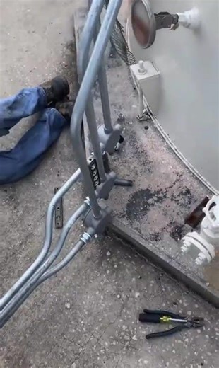 Installing Rigid Pipe Like This Takes Serious Skill #engineering #satisfying