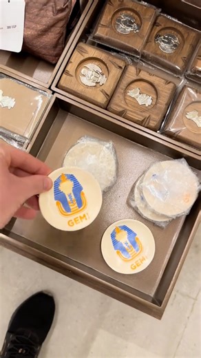 Time to relax and go to the Gift shop at The Grand Egyptian museum after a hard days exploring | Sam Mayfair