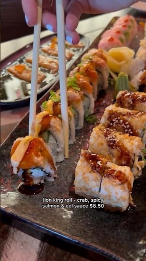 Sushi Happy Hour at Blue Sushi Sake Grill #austintexas