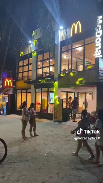 Grand Opening of McDonald’s Beachfront in Boracay