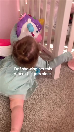 I didn’t stop the video bc I didn’t know if she was just laughing or rlly crying 😭 this gem is from February #toddler #fyp #zyxcba