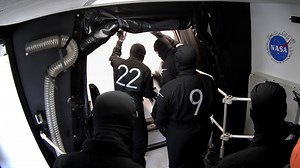 Dragon Spacecraft Hatch Closure  - NASA