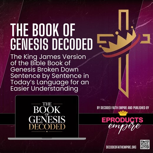 Book of Genesis Decoded | Bible Study Guide (PDF Download) - Etsy Australia