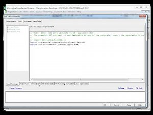 How to build or run Java Transformation with third party Jar files in PowerCenter 9.5.1