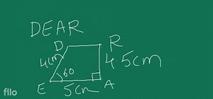 EXERCISE 4. onstruct the following quadrilateral (i) Quadrilate... | Filo