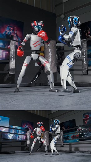 12K views · 147 reactions | Robot Vs Robot BOXING is Here!! REAL STEEL in Real LIFE ~ Two REAL Robots from UNITREE ~ #robot #tech #unitree #boxing | Art of Solomon W. Jagwe | Facebook