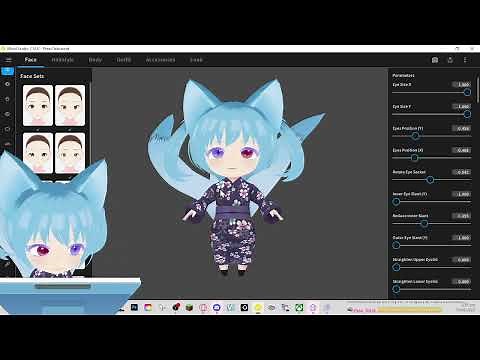 Teaching how to make cute Chibis on Vroid