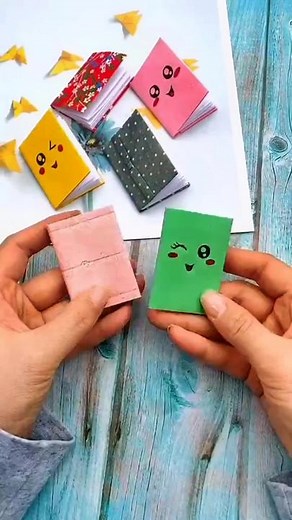 Make a little Notebook 📒#diy #origami #handmade #notebook #littlethings #forkids #craft