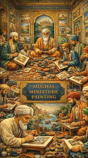This Is How Mughal Paintings Recorded History! | #MughalArt #MiniaturePainting #IndianHistory