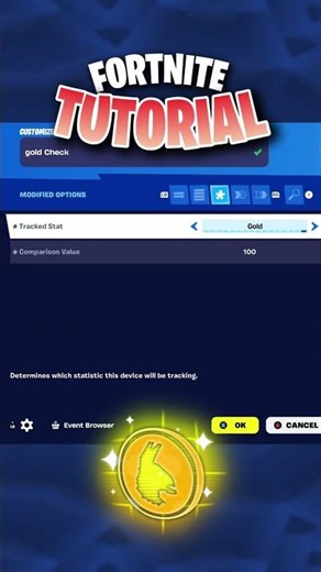 The Conditional Button is The Stat Counter! #fortnitecreative #statdevice #fortnite #uefn