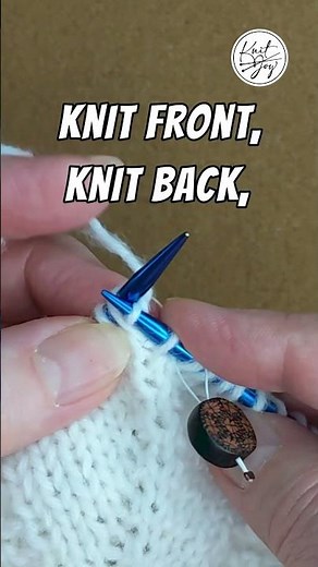 Knit Front and Back — Raglan Made Easy #KFBIncrease