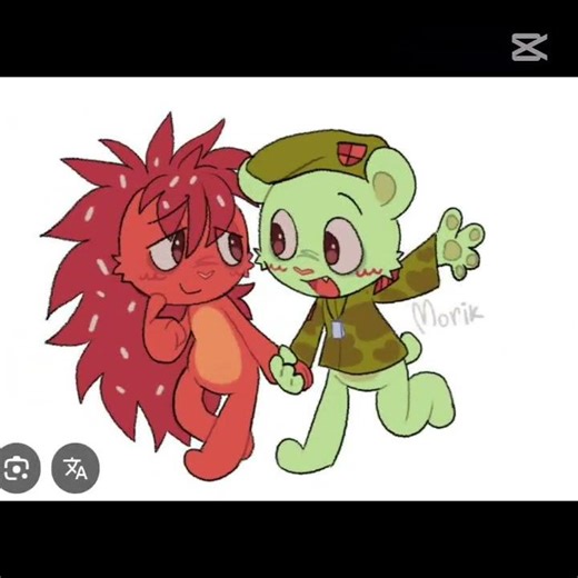 💚flippy x flaky❤️ edit #htf
