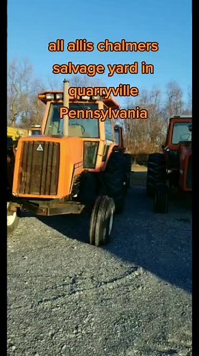 Always enjoy visiting countryside tractor for good used parts #allischalmers #salvageyard #pennsylvania