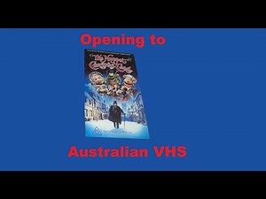 Opening to The Muppet Christmas Carol Australian VHS