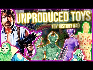 Unproduced Kenner Toys - Super Powers, Centurions, Chuck Norris Karate Kommandos - TOY HISTORY #40