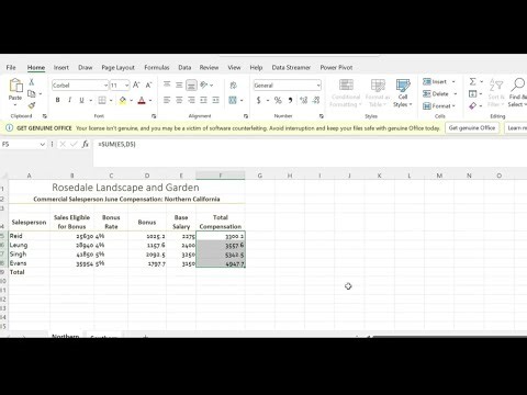 Excel 2F Bonus (Homework) (PC And Mac) | Excel_2F_Bonus | Help In Excel 2e Plants & Excel 3f Streets
