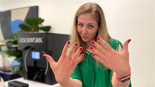 Watch How a Robot Quickly Paints Fingernails - Video