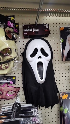 🎃🎭💀🪽 Halloween Masks Costumes Accessories Scream Witch Dollar General #shorts #viral #trending #fyp